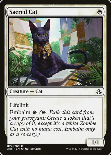 Sacred Cat - akh Spoiler