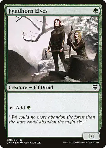 Fyndhorn Elves - cmr Spoiler