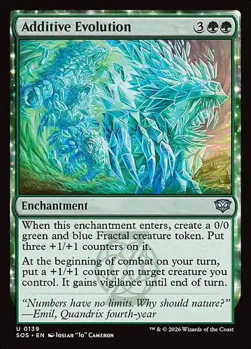 Additive Evolution - sos Spoiler