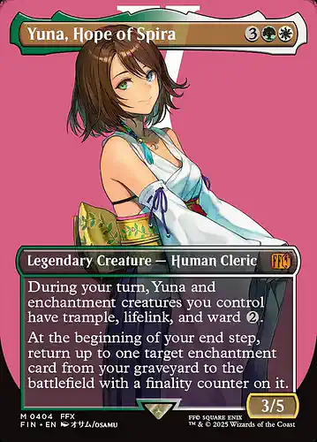 Yuna, Hope of Spira - fin Spoiler
