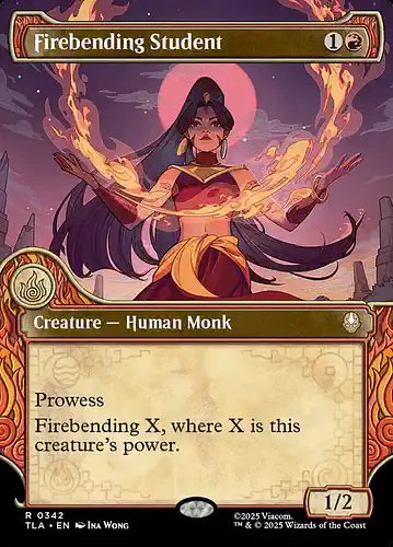 Firebending Student - tla Spoiler