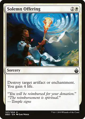 Solemn Offering - bbd Spoiler