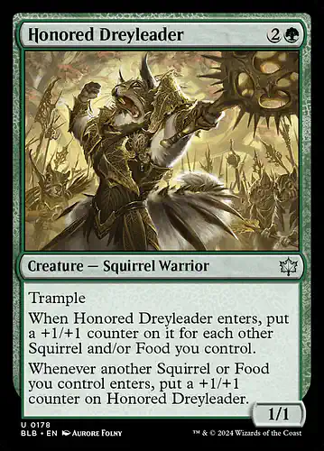 Honored Dreyleader - blb Spoiler
