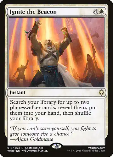 Ignite the Beacon - war Spoiler
