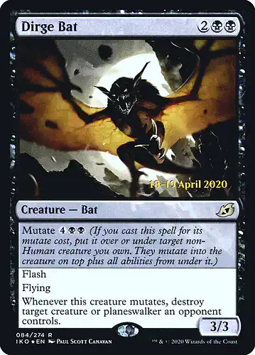 Dirge Bat - iko Spoiler