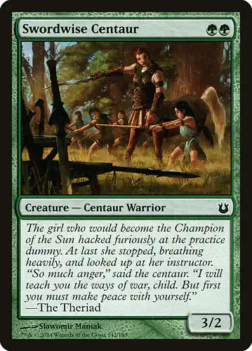 Swordwise Centaur - bng Spoiler