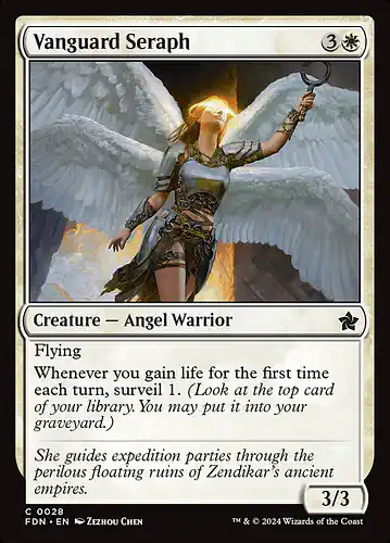 Vanguard Seraph - fdn Spoiler