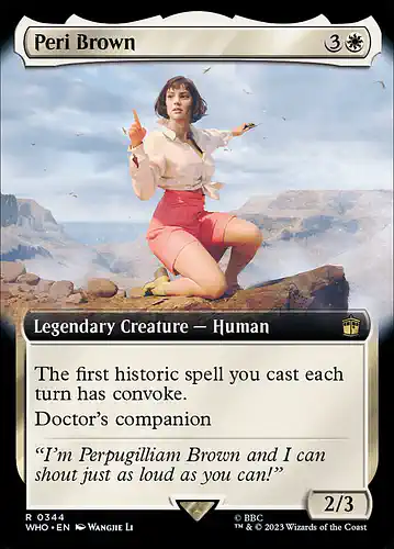 Peri Brown - who Spoiler