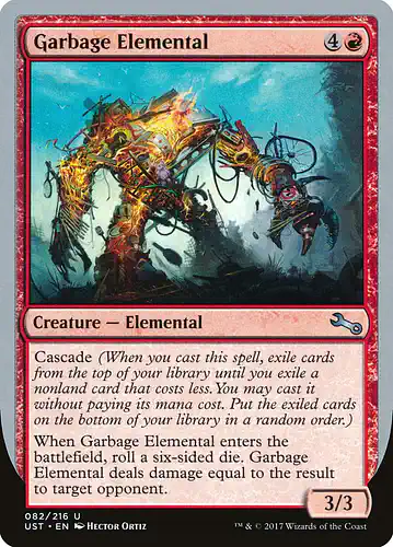 Garbage Elemental - ust Spoiler
