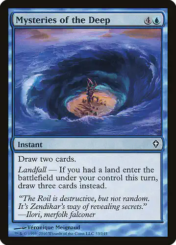 Mysteries of the Deep - wwk Spoiler