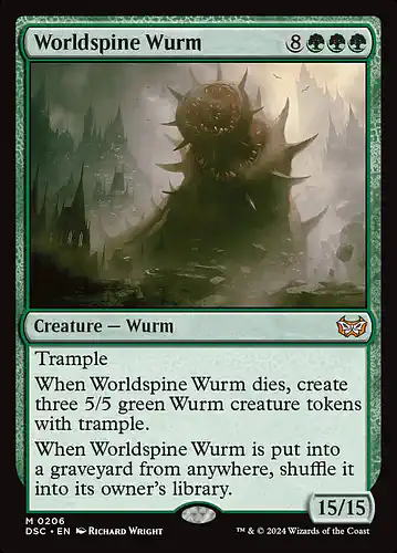 Worldspine Wurm - dsc Spoiler
