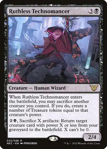 Ruthless Technomancer - nec Spoiler