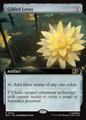 Gilded Lotus - msc Spoiler