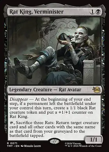 Rat King, Verminister - tmt Spoiler