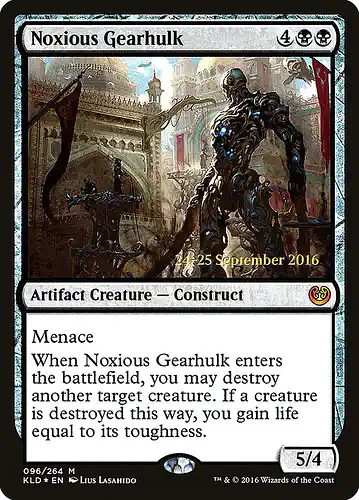 Noxious Gearhulk - kld Spoiler