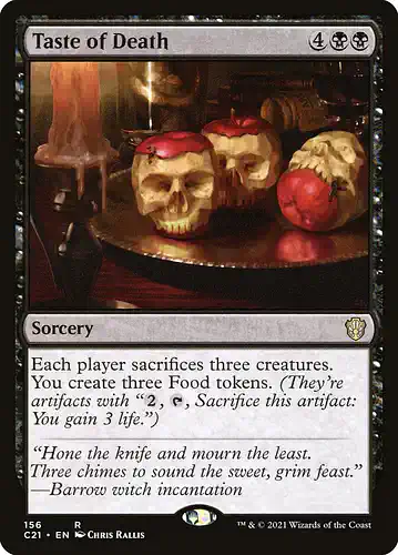 Taste of Death - c21 Spoiler