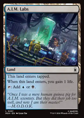 A.I.M. Labs - msh Spoiler