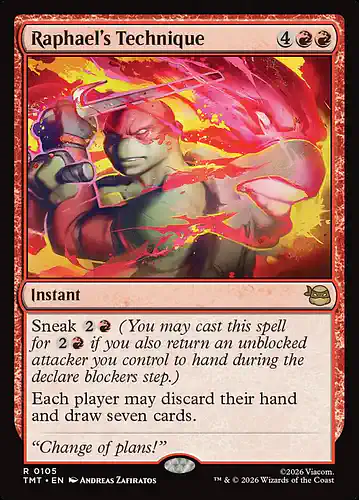 Raphael's Technique - tmt Spoiler