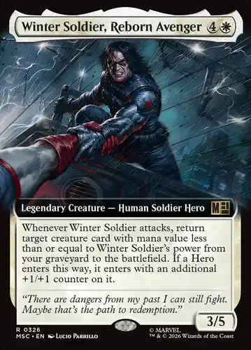 Winter Soldier, Reborn Avenger - msc Spoiler