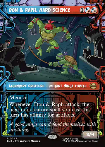 Don & Raph, Hard Science - tmt Spoiler