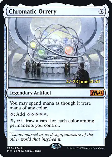 Chromatic Orrery - m21 Spoiler
