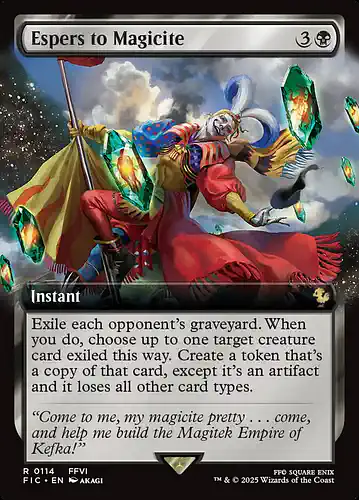 Espers to Magicite - fic Spoiler