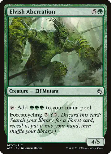 Elvish Aberration - a25 Spoiler