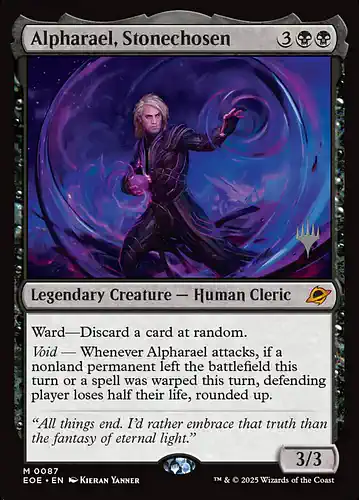 Alpharael, Stonechosen - eoe Spoiler