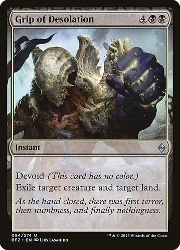 Grip of Desolation - bfz Spoiler