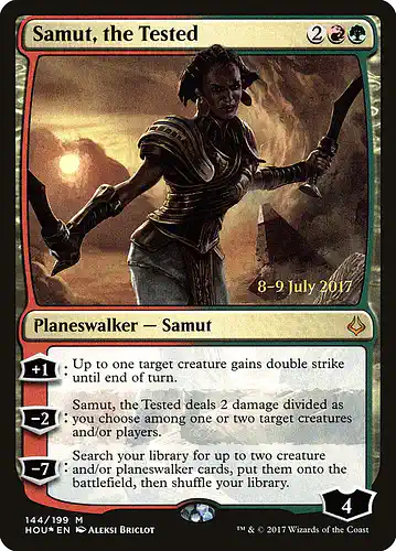 Samut, the Tested - hou Spoiler