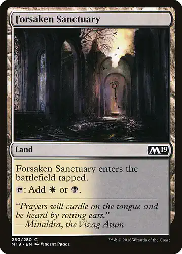 Forsaken Sanctuary - m19 Spoiler