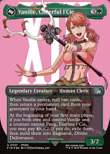 Vanille, Cheerful l'Cie - fin Spoiler