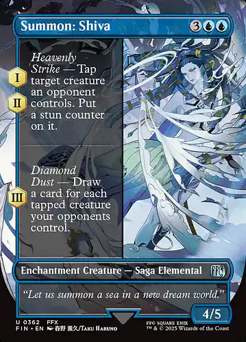 Summon: Shiva - fin Spoiler