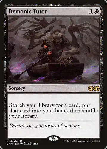 Demonic Tutor - uma Spoiler
