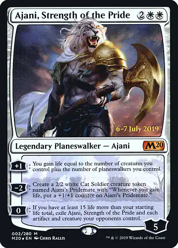 Ajani, Strength of the Pride - m20 Spoiler