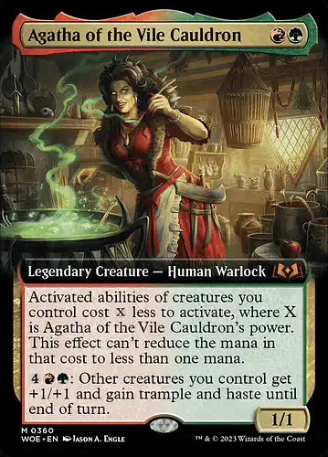 Agatha of the Vile Cauldron - woe Spoiler