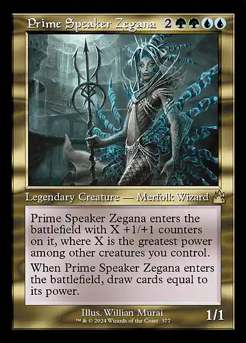 Prime Speaker Zegana - rvr Spoiler