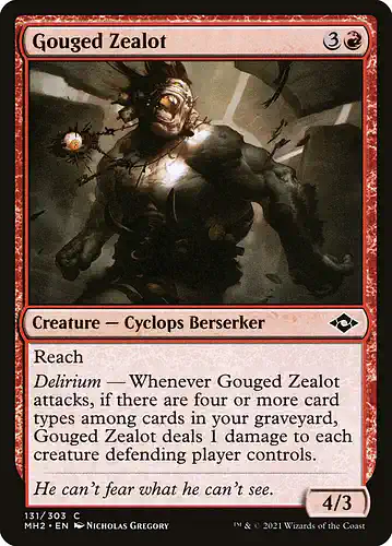 Gouged Zealot - mh2 Spoiler