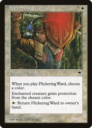 Flickering Ward - tmp Spoiler
