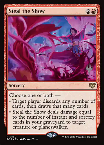Steal the Show - sos Spoiler
