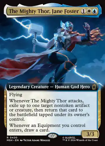 The Mighty Thor, Jane Foster - msh Spoiler