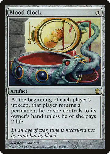 Blood Clock - sok Spoiler