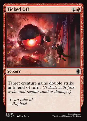 Ticked Off - tmc Spoiler