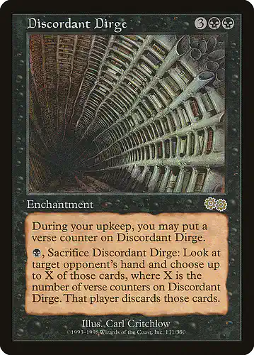Discordant Dirge - usg Spoiler