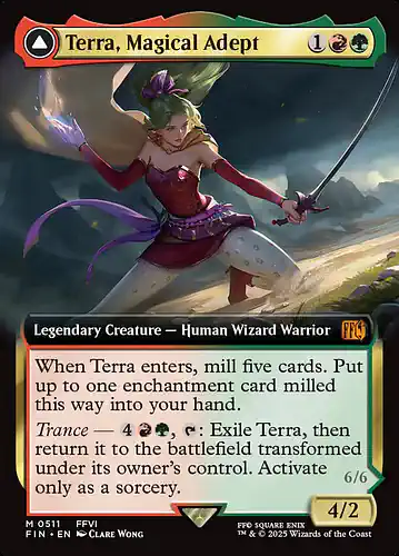 Terra, Magical Adept - fin Spoiler