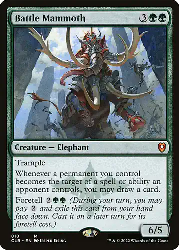 Battle Mammoth - clb Spoiler