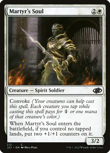 Martyr's Soul - j22 Spoiler