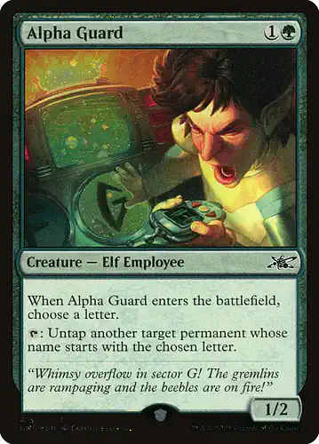 Alpha Guard - unf Spoiler