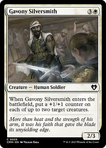 Gavony Silversmith - cmm Spoiler