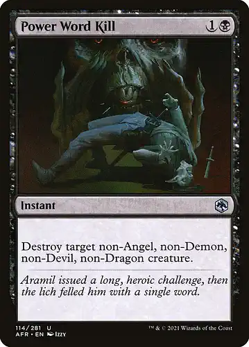 Power Word Kill - afr Spoiler